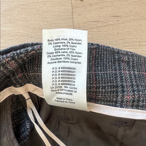 Wilfred Women’s Paperbag Plaid Ankle Pants size US 6 - Picture 6 of 6